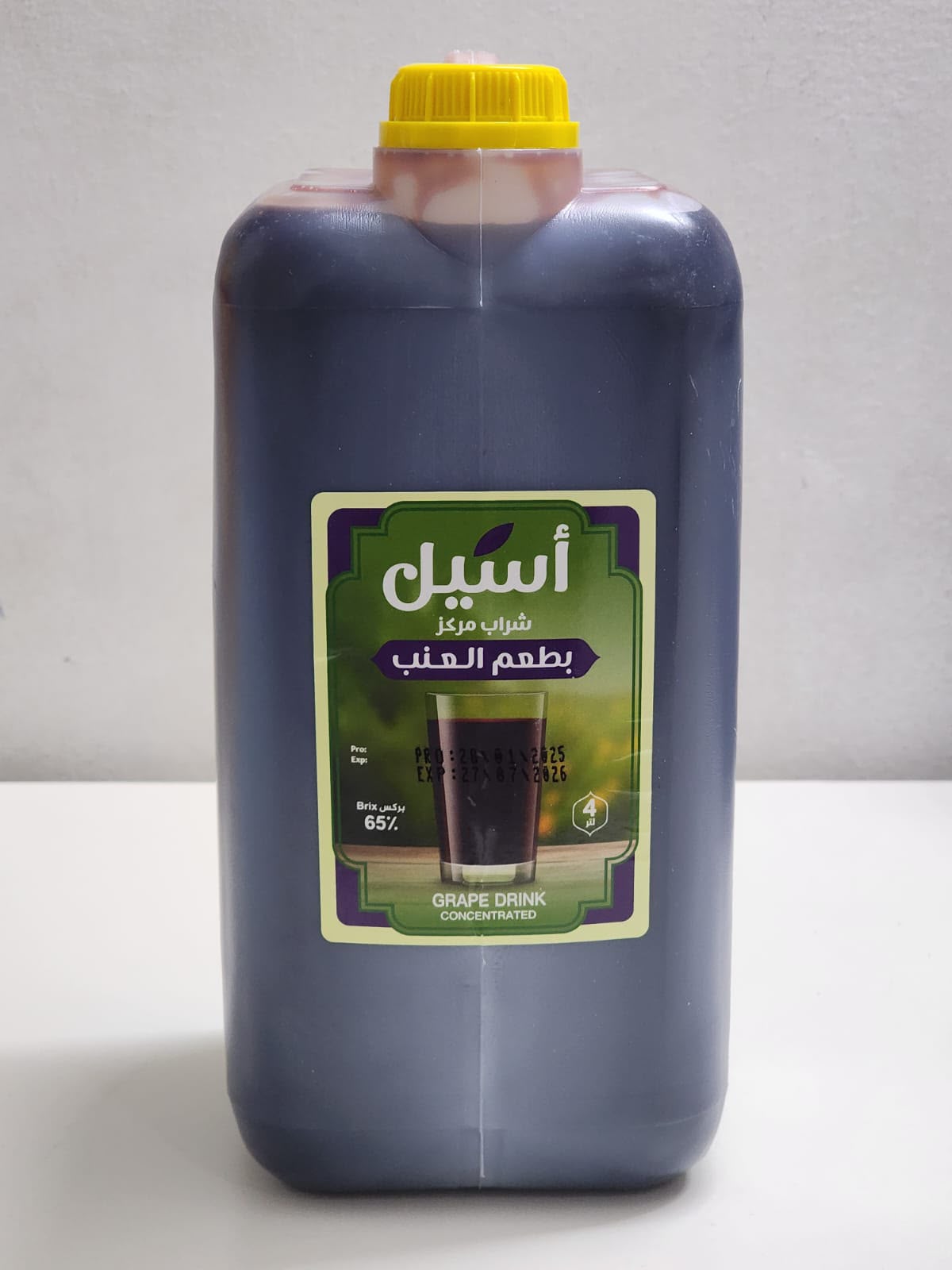 شراب مركز بطعم عنب